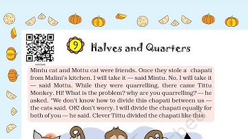 Std-4 Ch-9 Halves and Quarters(Part-1)