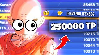 Krillin Vs Sweaty RANKED Players on Xenoverse 2