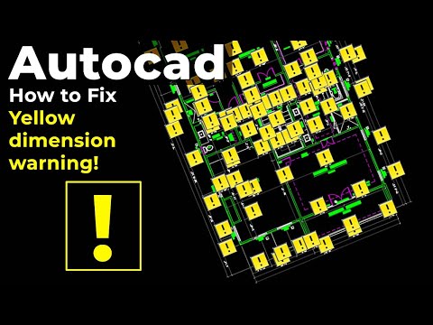 ვიდეო: როგორ გამორთო ასოციაციური განზომილება AutoCAD-ში?
