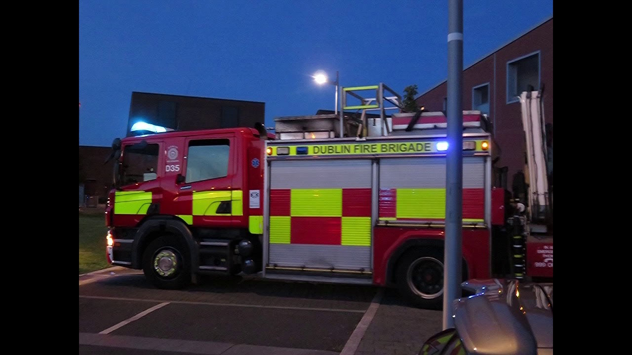 Delta 35 and Delta 51 reserve fire engine leveling the seen of a RTC ...