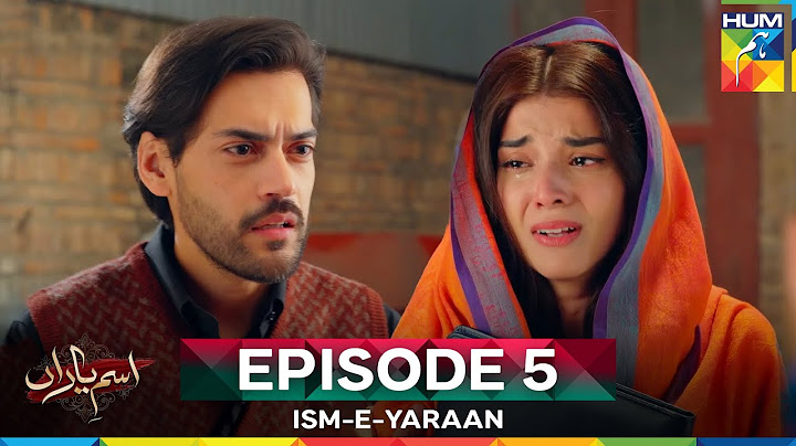 Ism-e-Yaraan -  Episode 5 - 27th June 2025 [Shahbaz Shigri, Zainab Shabbir &  Azfar Rehman] - HUM TV