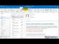 How to delete all duplicate emails from a mail folder in Outlook