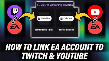 FC 26 - HOW TO LINK YOUR EA ACCOUNT TO TWITCH AND YOUTUBE FOR REWARDS!