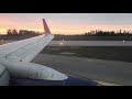 Aeroflot landing and taxing at Sheremetyevo Airport 18.04.2021 SU39 LED - SVO Boeing 737-800NG