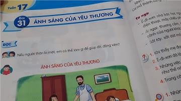 Bìa 31 Ánh sáng của yêu thương tiếng việt lớp 2