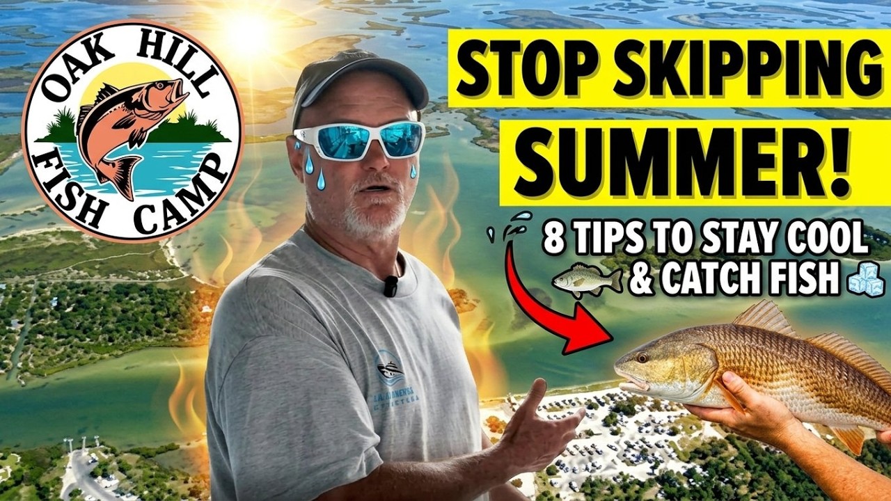 Stop Skipping Florida Summer Fishing! |  8 Tips to Stay Cool & Catch More Fish on Mosquito Lagoon