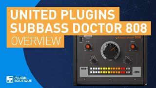 Subbass Doctor 808 by United Plugins | Sub Bass Mixing VST Plugin
