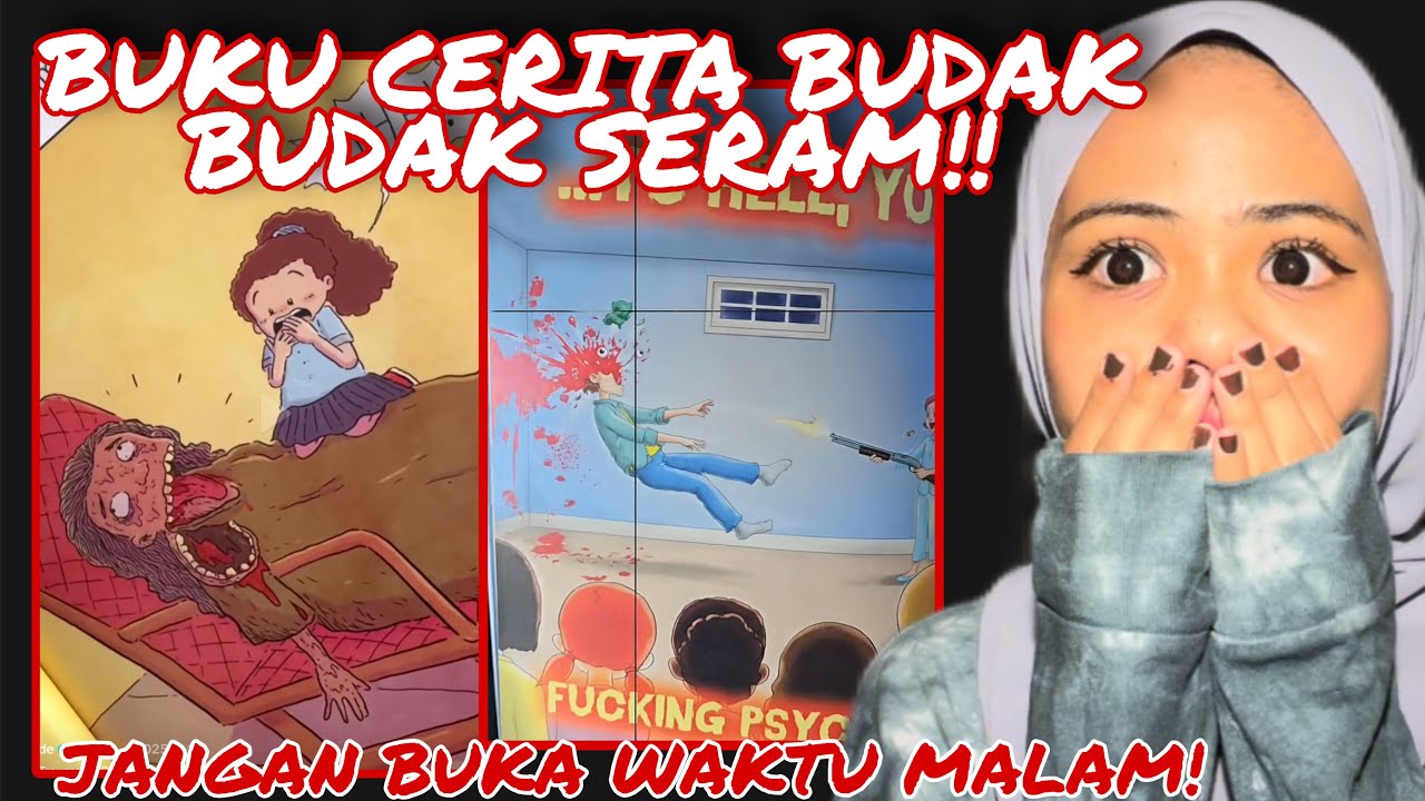 VIRAL BUKU CERITA BUDAK SEKOLAH SERAM‼️ JANGAN BUKA WAKTU MALAM!!
