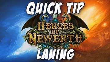 Heroes of Newerth - Quick Tip - Laning