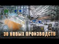 Тихо и незаметно проходит новая индустриализация. В России открылось 30 новых производств