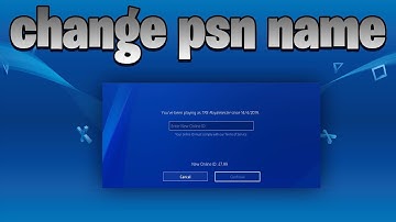 How To Change PSN Name For Free - Change Your PS4 GamerTag (EASY TUTORIAL 2019)