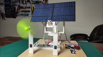 DIY Dual Axis Sun Tracker Solar Panel without Arduino Part:2