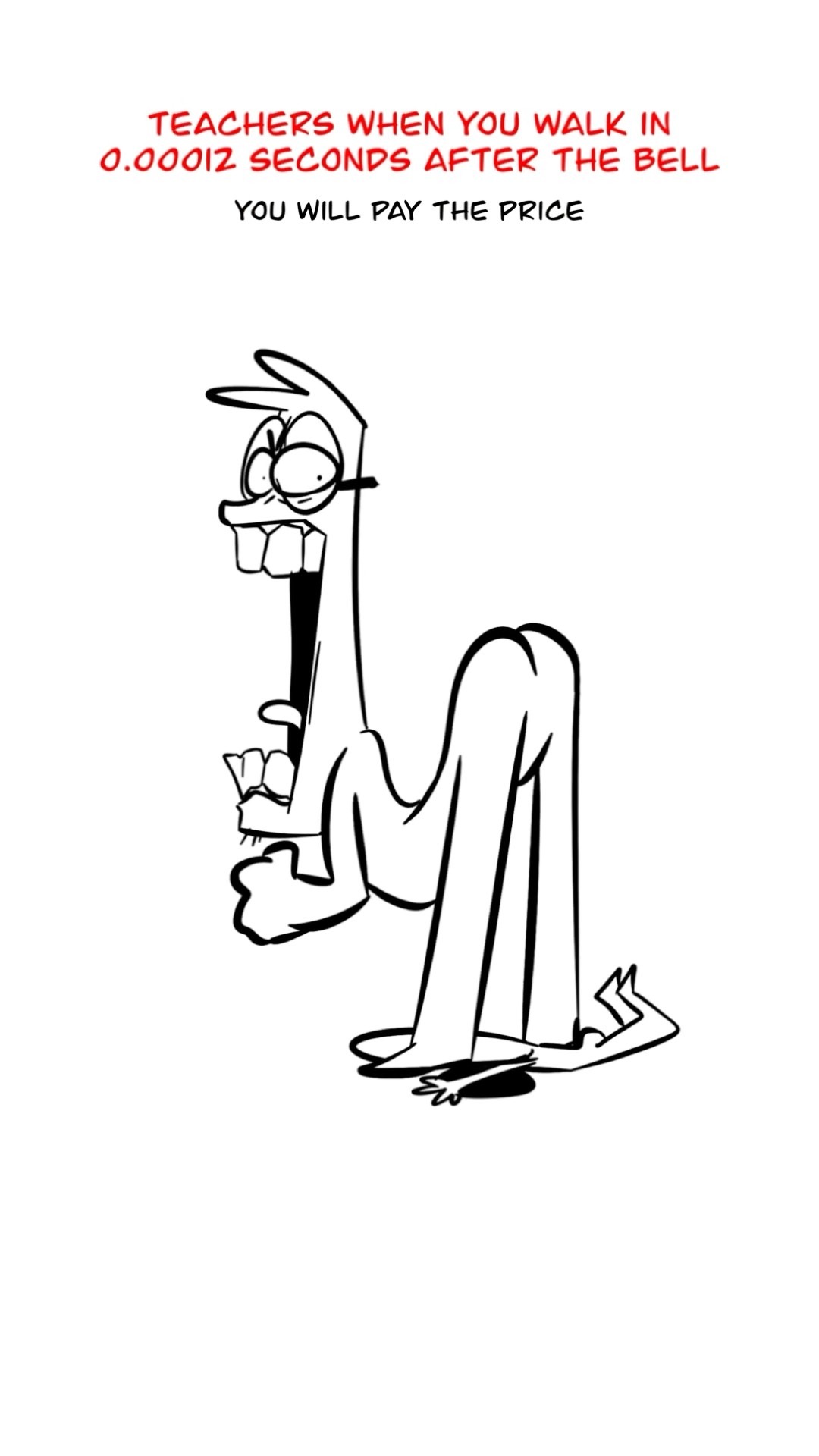 Teachers When You’re Late ? (Animation Meme) #shorts