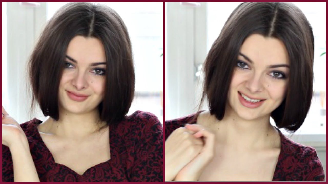 Faux Bob Hair Tutorial Youtube