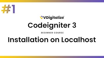 #1 - How to Installation CodeIgniter 3