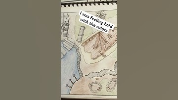 The tutorial will come out eventually…. #dnd #maps #dnd5e #fantasy #wordbuilding  #rpg #fyp #art