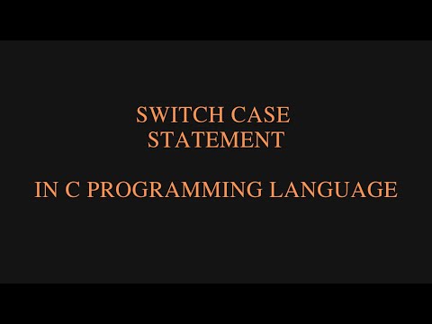 Switch Case Statement