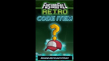*Limited Time* Anniversary Hat Code Item | FusionFall Retro