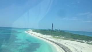 Flying in the dry tortugas