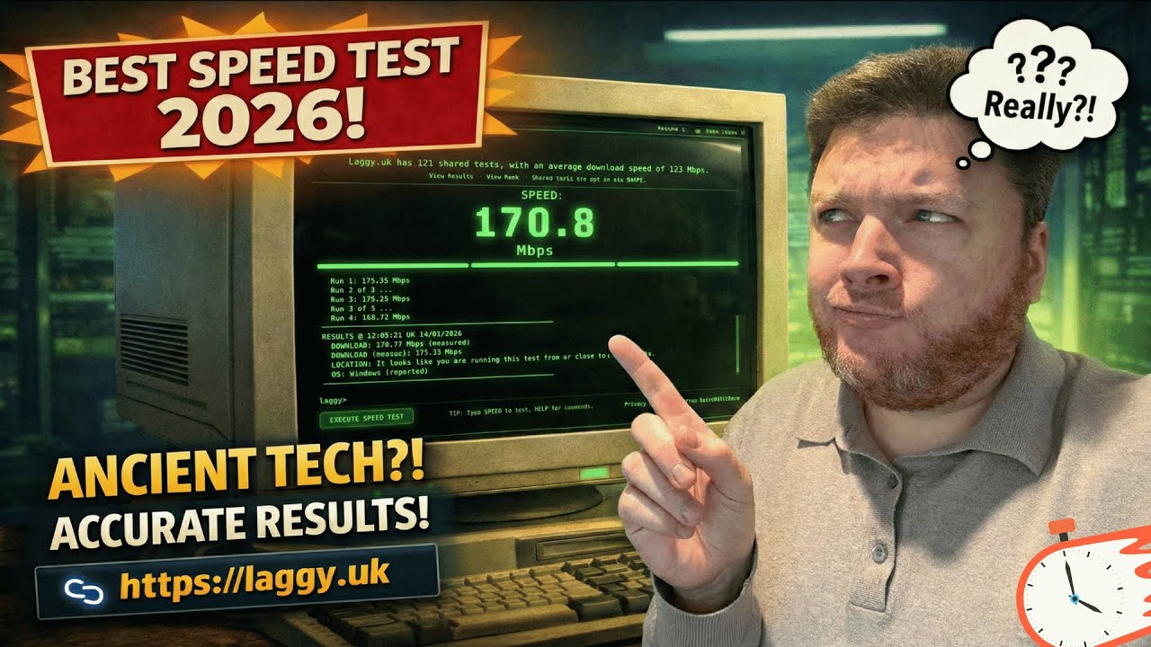 Why This "Ancient" Green Screen is the Best Speed Test of 2026