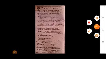 BSC/ADS Part 2 Computer Studies Past Papers 2013 | Operating System | Punjab University