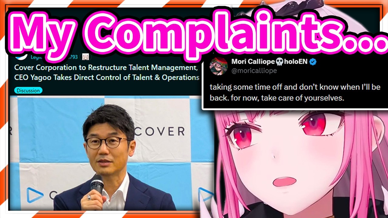 Calli Talks About Her Break and Her Complaints to Cover 【Mori Calliope / HololiveEN】