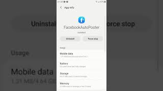 Exclude app from battery optimization, Facebook Groups Auto Poster Android screenshot 3
