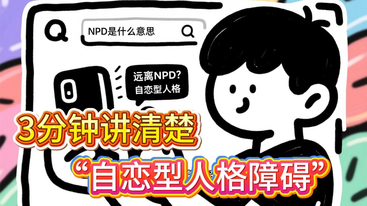 什么是NPD？不是自恋那么简单｜3分钟讲清楚“自恋型人格障碍” #健康管理 #npd #养生知识 #中年健康 #心理分析 #心理健康 #正能量 #自恋型人格障碍 #健康知识