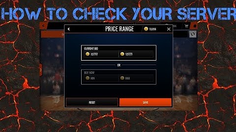 How To Check Your server in NBA LIVE MOBILE