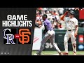 Rockies vs. Giants Game Highlights (5/18/24) | MLB Highlights