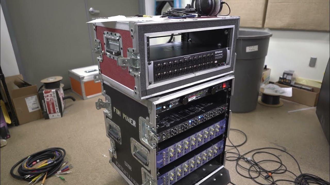 Live Band Mobile Recording Rig. Studiolive24R YouTube
