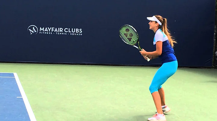 Belinda Bencic Training