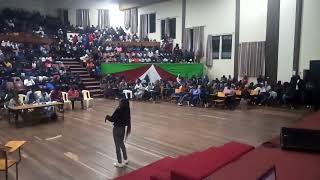 FRESHERS CONCERT AT KABARAK UNIVERSITY WAS LIT WITH KABUGI BEING THE MC ✌🏽💯