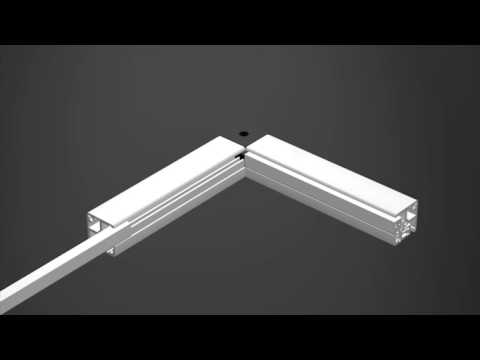 Eckverbinder aluprofile youtube Aluprofiler bauhaus
