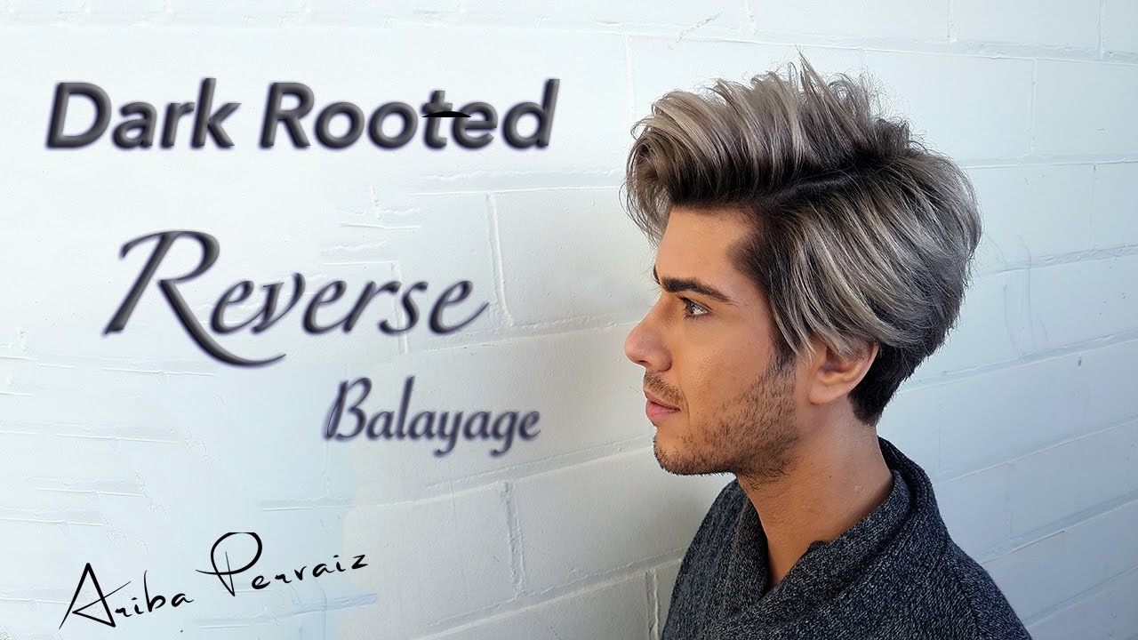 Dark Rooted Reverse Balayage Hair Makeover Ariba Pervaiz