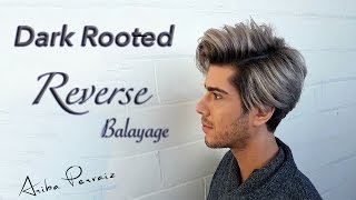 Dark Rooted Reverse Balayage - HAIR MAKEOVER | ARIBA PERVAIZ screenshot 4