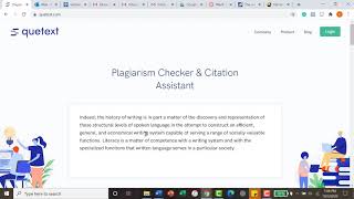 Using QueText screenshot 3
