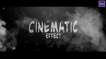 Cinematic horror Intro in adobe after effect - OmegaTech (2020) - No plugins