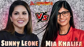 Sunny Leone Vs Mia Khalifa Comparison