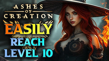 EASIEST Ashes Of Creation Levelling to 10 Guide - Alpha 2
