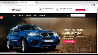 Online Car Rental System using PHP