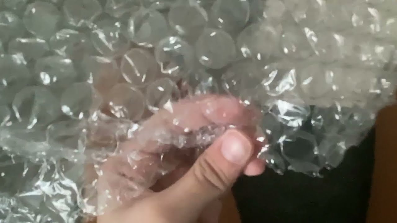 6-minute bubble wrap pop video 