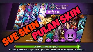 Magic Rush : Sue & Pulan Skin In Arena (Crusader)