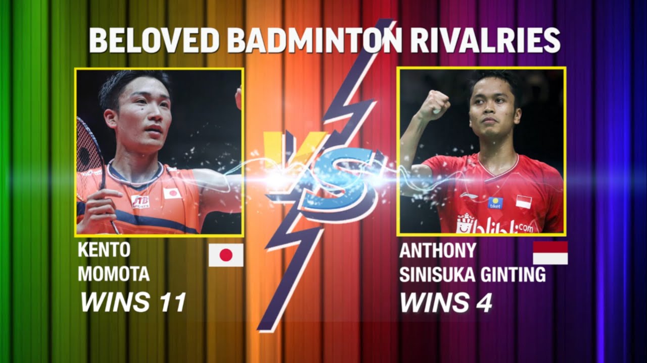 Beloved Badminton Rivalries Momota vs
