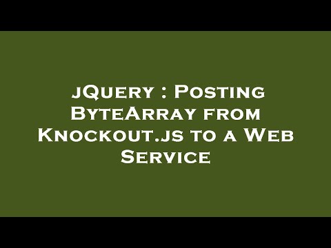 jQuery : Posting