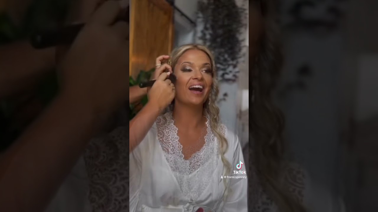 Pink tone, full glam bridal makeup