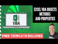 VBA Objects Properties and Methods Explained with VBA Examples using Excel 2019