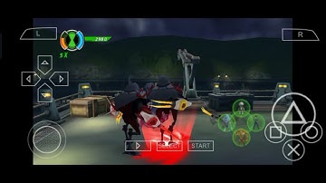 Ben 10 Cosmic Destruction Gameplay PSP Walkthrough Mission 6 Part 1 PPSSPP EMULATOR