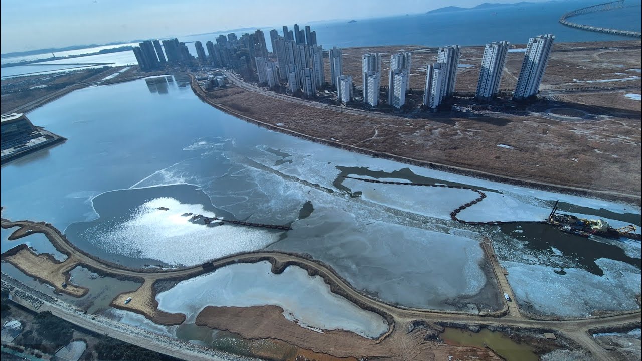 워터프런트 1-2단계 공사현장 2026.1.31 스카이라운지 52층 