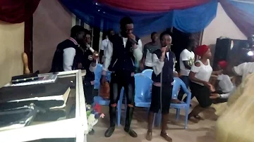 Evang(Mrs) Kikelomo Olaiya & her Alore Jesu Singers at a praise night